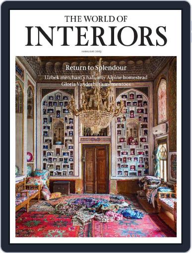 The World of Interiors February 1st, 2023 Digital Back Issue Cover