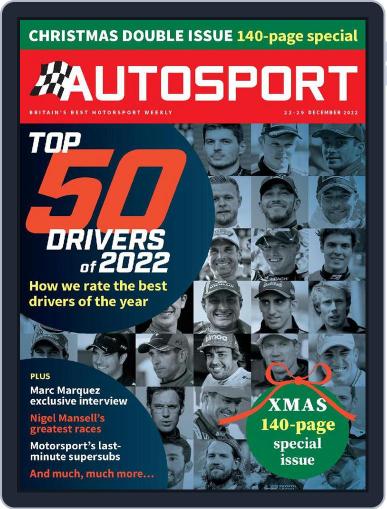 Autosport December 22nd, 2022 Digital Back Issue Cover