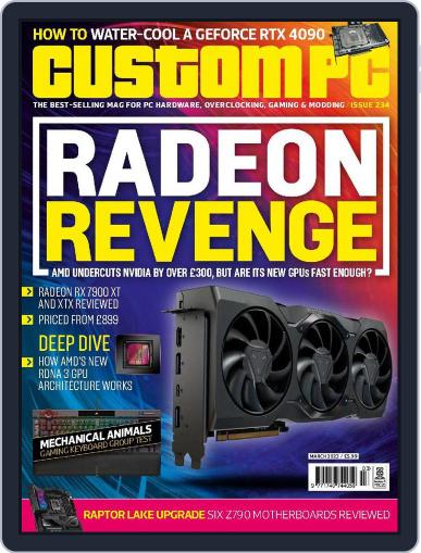Custom PC UK March 1st, 2023 Digital Back Issue Cover
