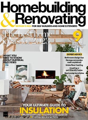 Homebuilding & Renovating February 1st, 2023 Digital Back Issue Cover