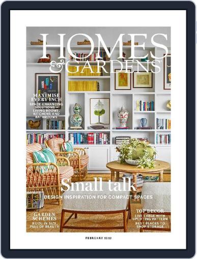 Homes & Gardens February 1st, 2023 Digital Back Issue Cover