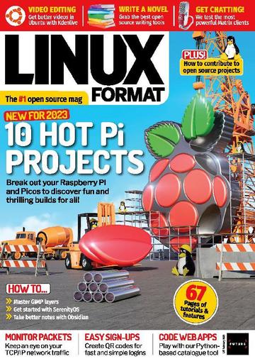 Linux Format January 10th, 2023 Digital Back Issue Cover