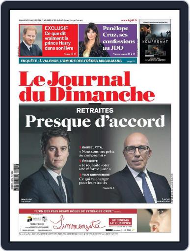 Le Journal du dimanche January 8th, 2023 Digital Back Issue Cover
