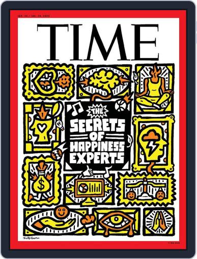 Time Magazine International Edition January 16th, 2023 Digital Back Issue Cover
