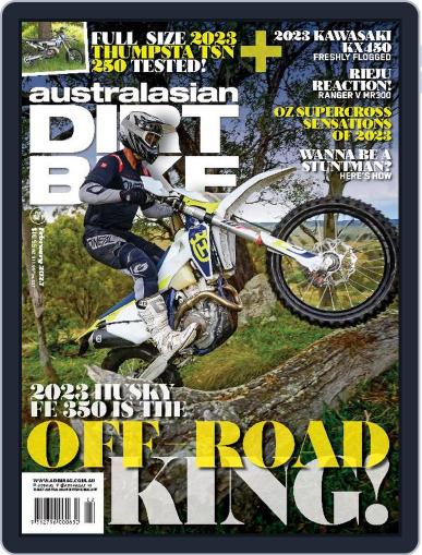 Australasian Dirt Bike February 1st, 2023 Digital Back Issue Cover