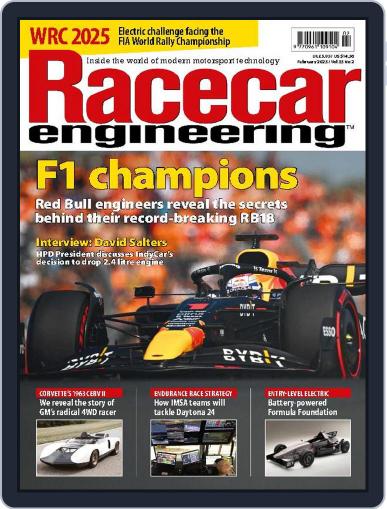 Racecar Engineering February 1st, 2023 Digital Back Issue Cover