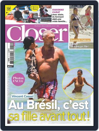 Closer France January 6th, 2023 Digital Back Issue Cover