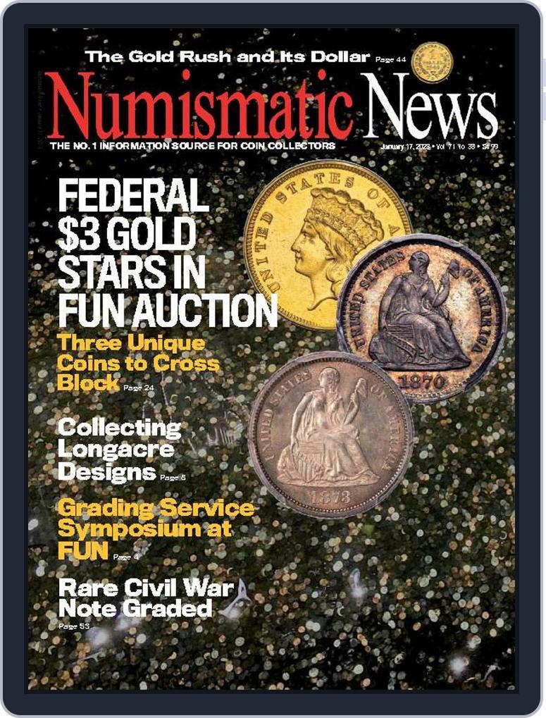 Numismatic News (Digital) Subscription                    January 17th, 2023 Issue
