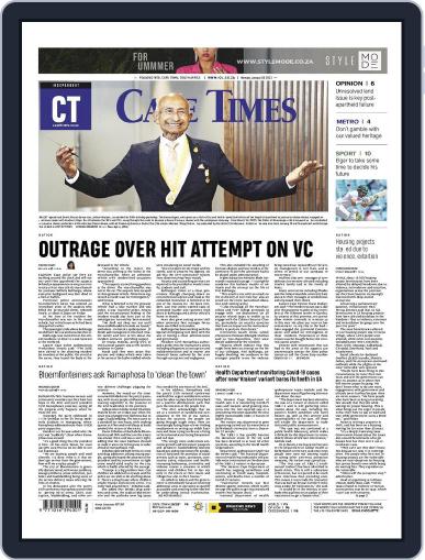 Cape Times January 9th, 2023 Digital Back Issue Cover