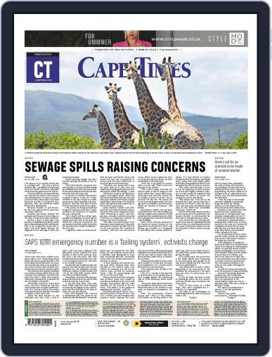 Cape Times January 6th, 2023 Digital Back Issue Cover
