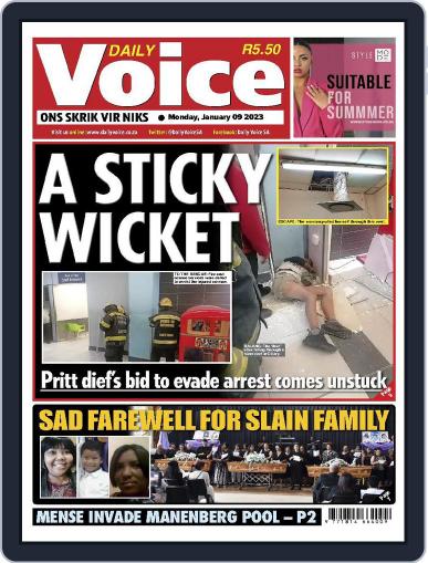 Daily Voice January 9th, 2023 Digital Back Issue Cover