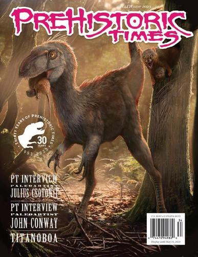 Prehistoric Times December 4th, 2022 Digital Back Issue Cover