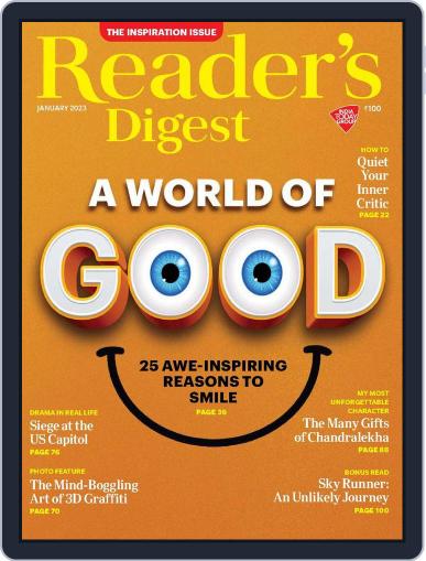 Reader's Digest India January 10th, 2023 Digital Back Issue Cover