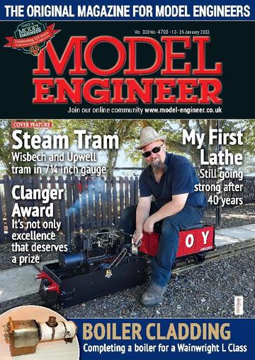 Model Engineer January 10th, 2023 Digital Back Issue Cover