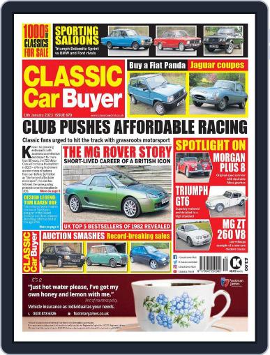 Classic Car Buyer January 11th, 2023 Digital Back Issue Cover