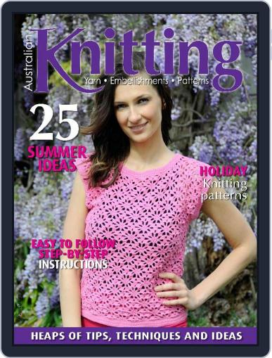 Australian Knitting January 1st, 2023 Digital Back Issue Cover