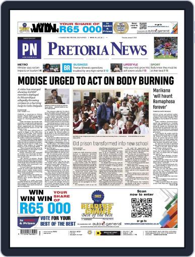Pretoria News January 12th, 2023 Digital Back Issue Cover