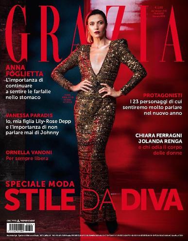 Grazia Italia January 4th, 2023 Digital Back Issue Cover