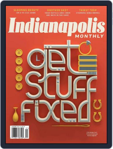 Indianapolis Monthly January 1st, 2023 Digital Back Issue Cover