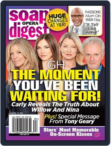 Soap Opera Digest January 23rd, 2023 Digital Back Issue Cover