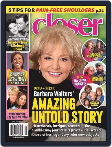 Closer Weekly January 23rd, 2023 Digital Back Issue Cover