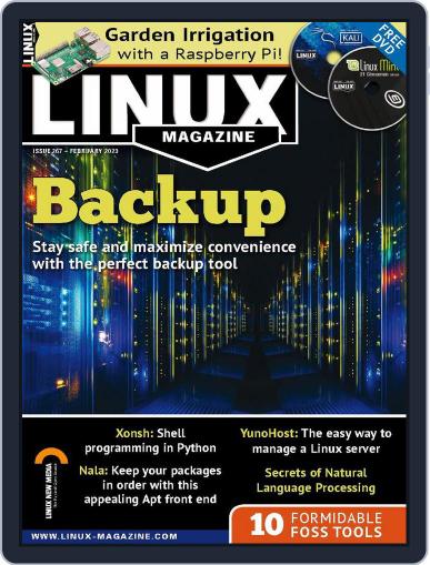 Linux February 1st, 2023 Digital Back Issue Cover