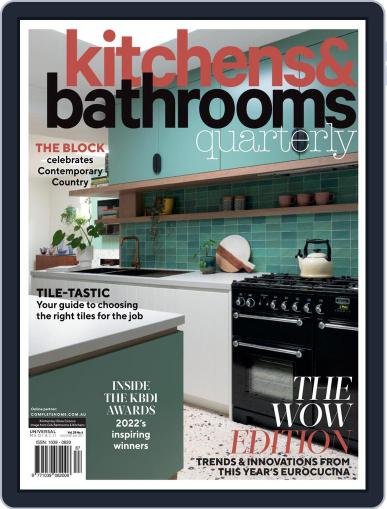Kitchens & Bathrooms Quarterly January 4th, 2023 Digital Back Issue Cover
