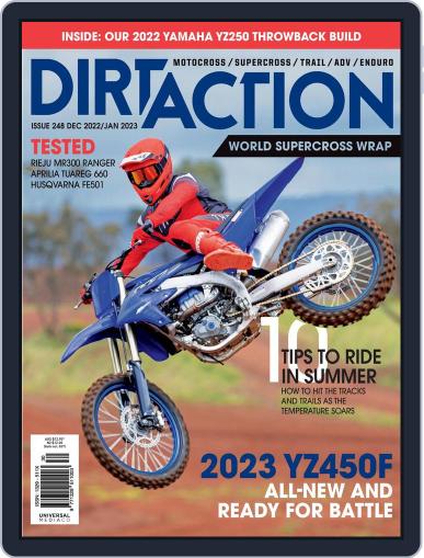 Dirt Action December 1st, 2022 Digital Back Issue Cover