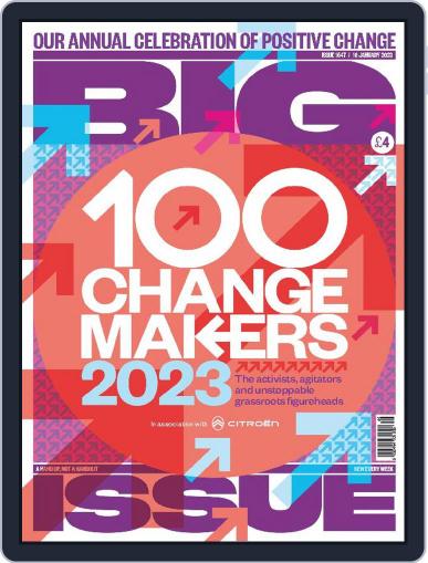 The Big Issue United Kingdom January 16th, 2023 Digital Back Issue Cover