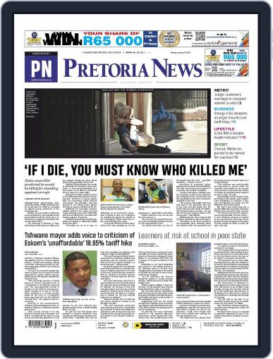 Pretoria News January 16th, 2023 Digital Back Issue Cover