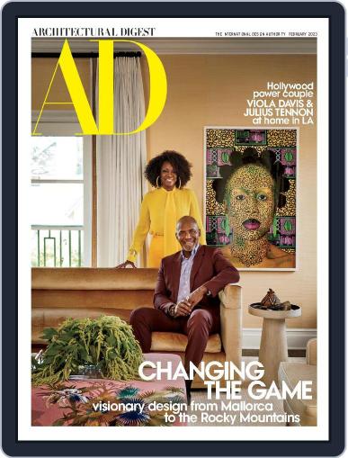 Architectural Digest February 1st, 2023 Digital Back Issue Cover