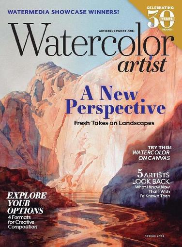 Watercolor Artist January 8th, 2023 Digital Back Issue Cover