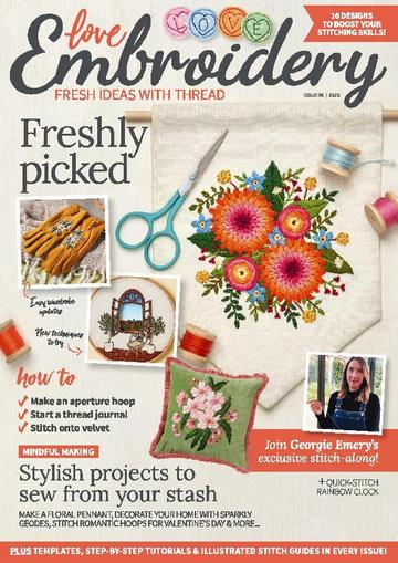Love Embroidery January 18th, 2023 Digital Back Issue Cover