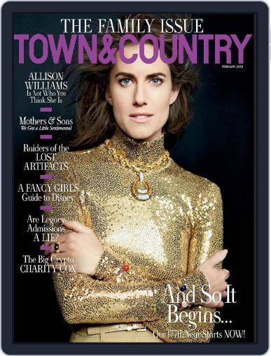 Town & Country February 1st, 2023 Digital Back Issue Cover
