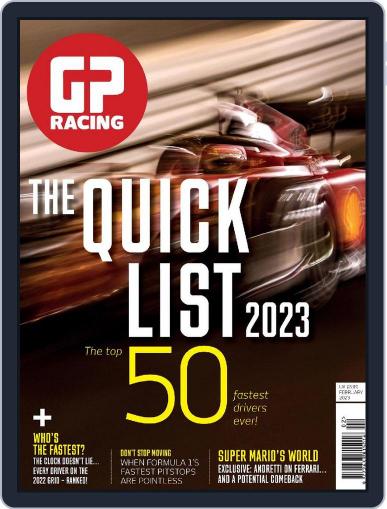 GP Racing UK February 1st, 2023 Digital Back Issue Cover