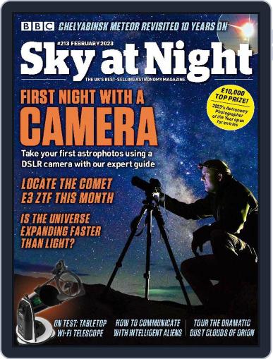 BBC Sky at Night February 1st, 2023 Digital Back Issue Cover