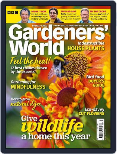 BBC Gardeners' World February 1st, 2023 Digital Back Issue Cover
