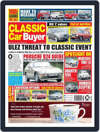 Classic Car Buyer January 18th, 2023 Digital Back Issue Cover
