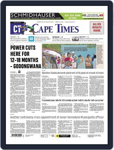 Cape Times January 18th, 2023 Digital Back Issue Cover