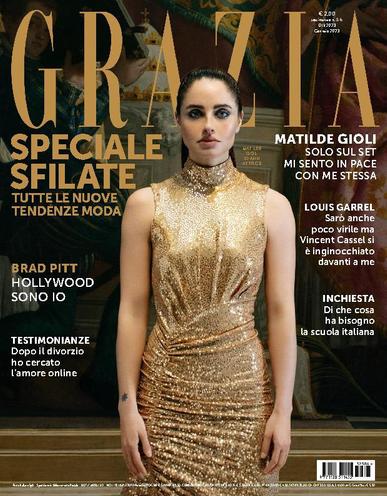 Grazia Italia January 18th, 2023 Digital Back Issue Cover