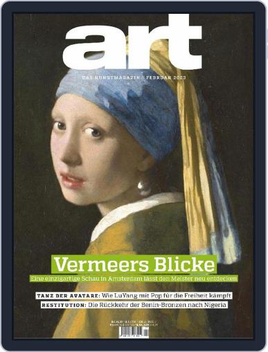 art Magazin February 1st, 2023 Digital Back Issue Cover