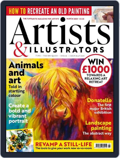 Artists & Illustrators March 1st, 2023 Digital Back Issue Cover