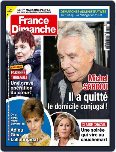 France Dimanche January 20th, 2023 Digital Back Issue Cover