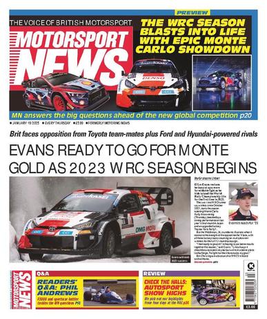 Motorsport News January 19th, 2023 Digital Back Issue Cover