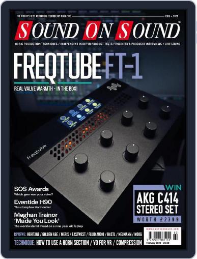 Sound On Sound UK February 1st, 2023 Digital Back Issue Cover