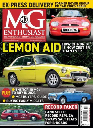MG Enthusiast February 1st, 2023 Digital Back Issue Cover