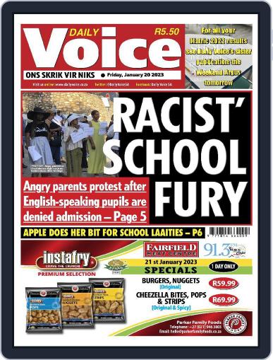 Daily Voice January 20th, 2023 Digital Back Issue Cover