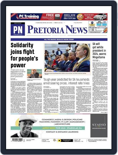 Pretoria News January 20th, 2023 Digital Back Issue Cover