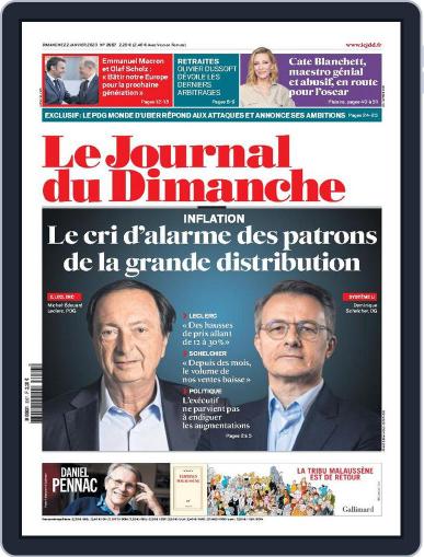 Le Journal du dimanche January 22nd, 2023 Digital Back Issue Cover