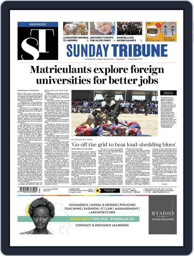 Sunday Tribune January 22nd, 2023 Digital Back Issue Cover